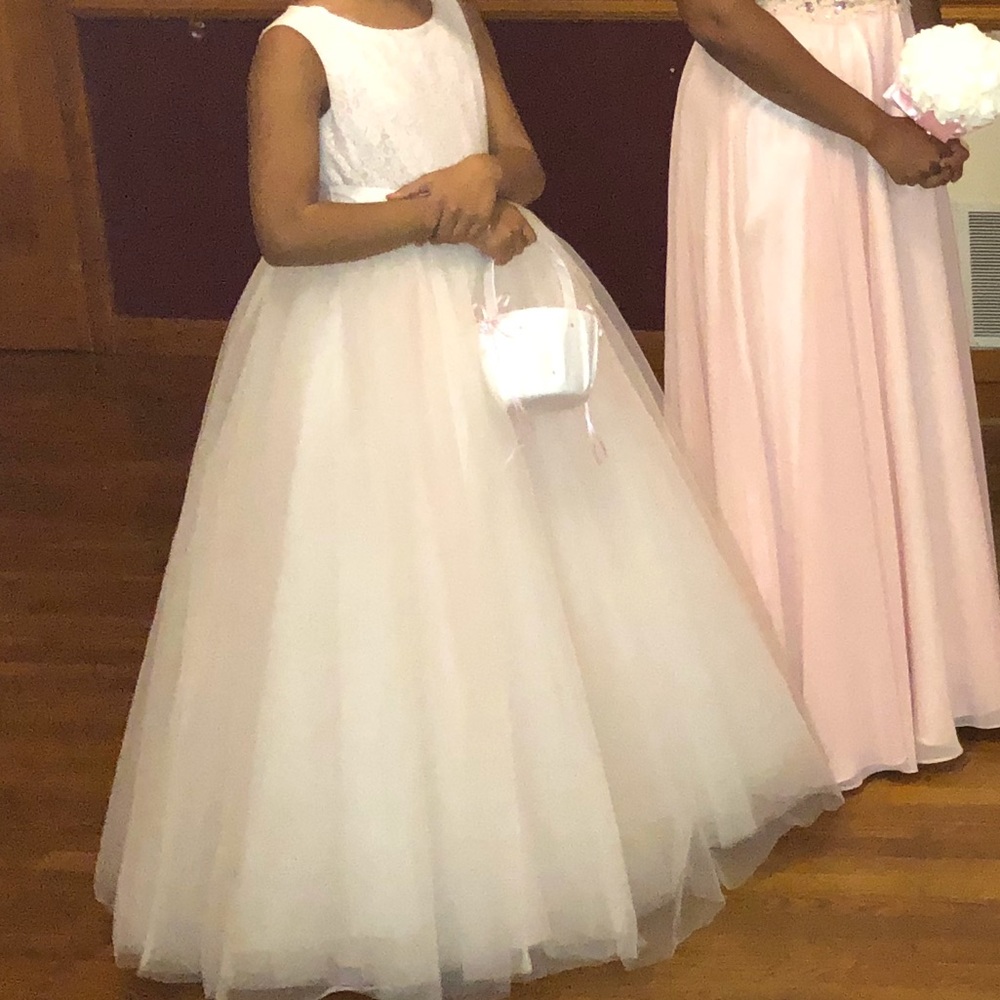David’s bridal flower girl dress - Picture 7 of 8